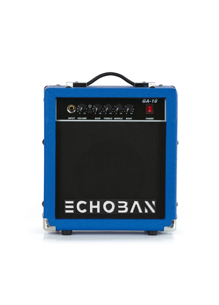 Echoban GA10BLS 10 Watt Mavi Gitar Amfisi