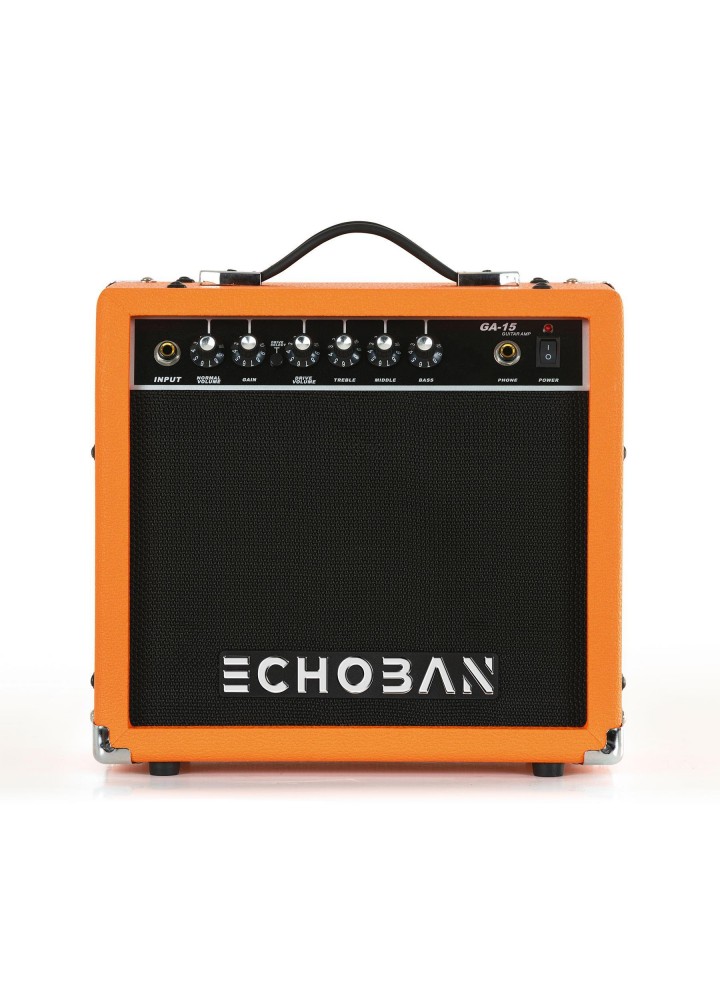 Echoban GA15 15 Watt Turuncu Gitar Amfisi