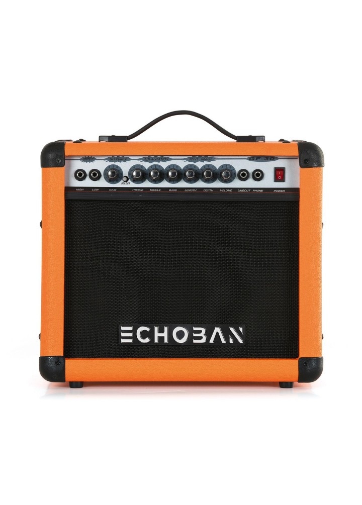 Echoban GA30 30 Watt Turuncu Gitar Amfisi