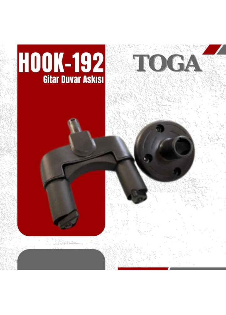 TOGA HOOK-192 Kilitli Gitar Duvar Askısı