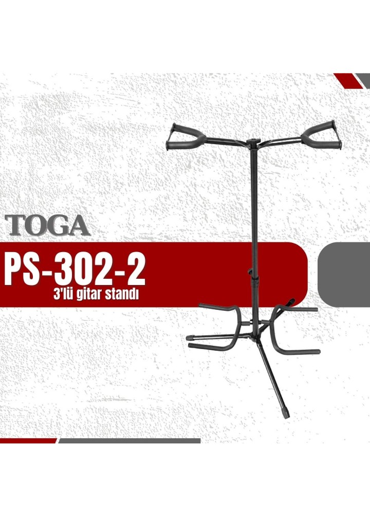 TOGA PS-302-2 2'li Gitar Standı