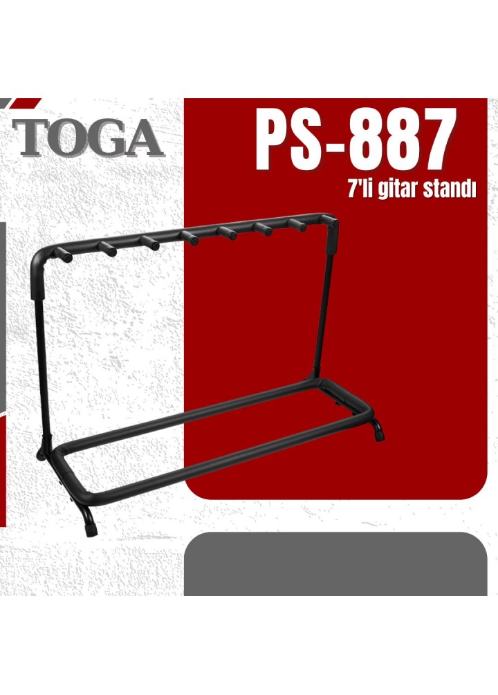 TOGA PS-887 7'li Gitar Standı 